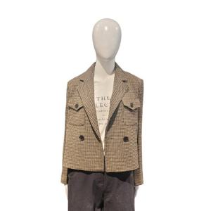 [페이지플린]지도리패턴 뒷밴딩 크롭자켓(F4CJK025A)