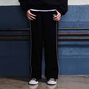 [에꼴리에] 여자 겨울이월 노기모 삥줄라인 와이드바지(24D0782)