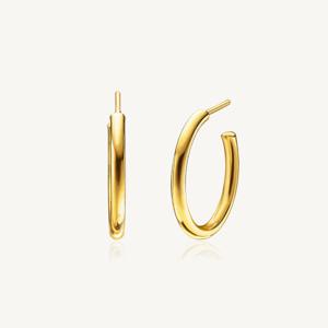 수앤진골드 할로우 베이직 귀걸이 24K 순금 1.875g