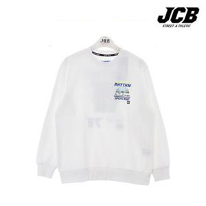 [제이씨비] 오버핏 등판나염 맨투맨(JBK8P101B_SI)