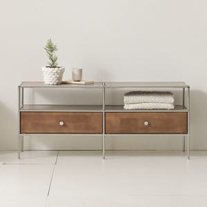 블리스데코 우벤 고무나무 1200 모듈 거실장 MF129