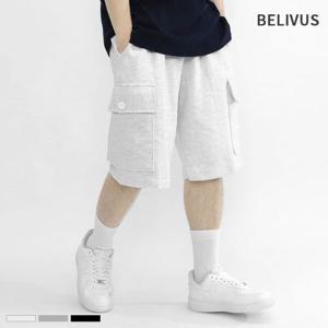 빌리버스 남성 반바지 BNEP002 트레이닝 카고 팬츠