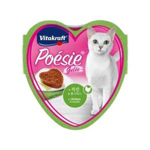 비타크래프트 포에시 치킨n캣그라스 하트캔