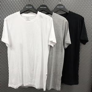 뱅뱅 HC04 남성 라운드 3종 삼색 면반팔 티셔츠 NTZ428