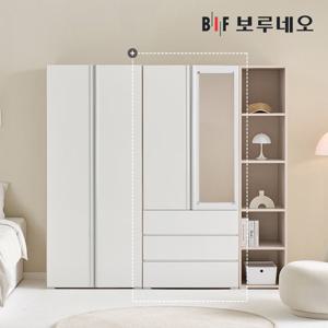 [착불] 보루네오 리키 800 서랍 거울장 옷장 학생 아이 1인 간이 싱글장