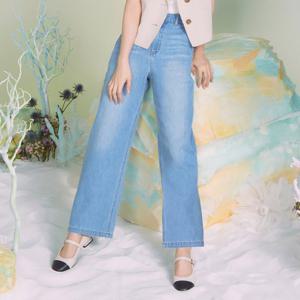 [로엠]린넨 스트레이트 데님(2colors)_RMTJE25G14