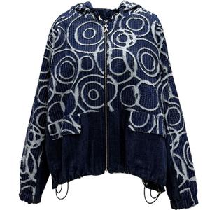 [메지스]사각자수 가오리핏 패딩점퍼 WD0WD19JP0