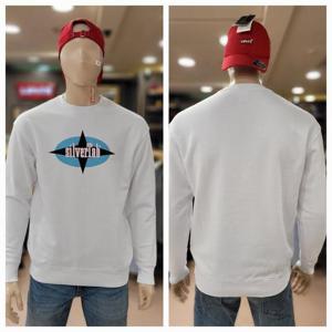 리바이스 공용 실버탭 기모 맨투맨 티셔츠 38712-0074