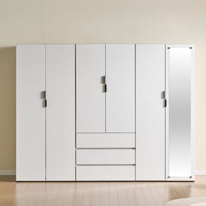 [특가] 보루네오 세인트 LPM 키큰장_도어 2400 옷장세트