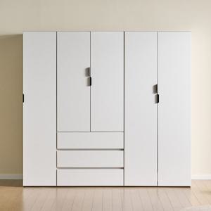 [특가] 보루네오 세인트 LPM 키큰장_도어 2000 옷장세트