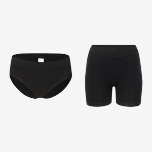 [[세컨스킨]] [SET] 심리스 뱀부 삼각팬티 속바지 2종