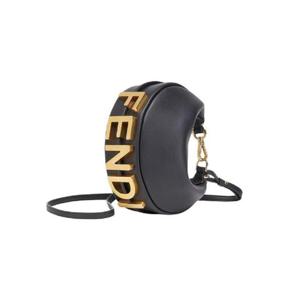 펜디 펜디그라피 레더 미니백 블랙 8BS081A5DYF1HEJ