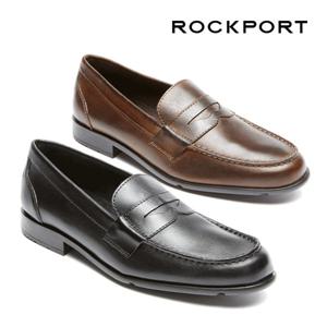 락포트 남성 클래식 페니 로퍼 블랙 다크브라운 Rockport M76443 M76444 2종