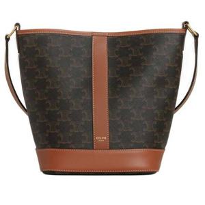 25 FW 셀린느 Triomphe 트리옴페 캔버스 레더 스몰 버킷백 191442CAS 04LU