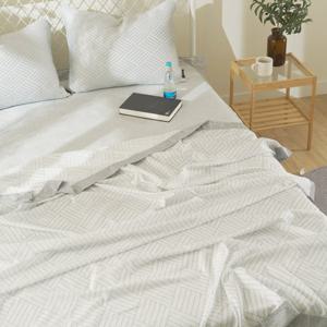 [샤이닝홈 하이]아밍 미라쿨 냉감 여름 홑이불 S 베개세트