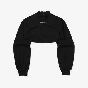 [휠라] 브라탑 레이어드 면혼방 맨투맨 (FS2POF3153F_BLK)