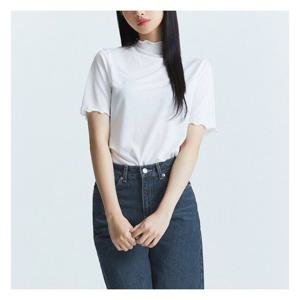 [미쏘]프릴 반팔 티셔츠 (MIWHWC410A-T)