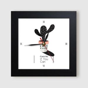 아트박스/꾸밈 ct873-선인장_미니액자벽시계