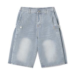 [엠엔씨][MNC] 사이드스냅 뒷밴딩 청반바지 (MDSP332WN)