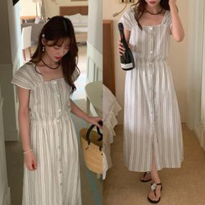 웬디 / 컬러 스트라이프 스퀘어 디자인 WP13712