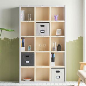 페스토 거실 서재 인테리어 높은 5단 전면 오픈 책장 (착불)