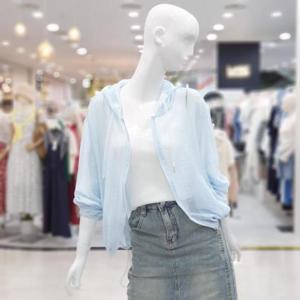 abfz sh06 쿨 시스루 여리 여름 점퍼 SLBZZ5U35G