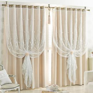 [지나송]지나송 브레나 웨딩스타일 암막커튼 특대형