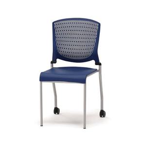 알파고정-네이비.네이비 학생의자 사무용의자 고정의자 컴퓨터의자 다용도의자