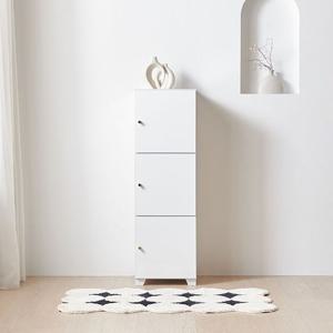 [착불배송] G8220 3단 도어 수납장 400 3colors 3단수납장 도어수납장 주방수납장 다용도수납장 수납가구 주방가구 거실가구 거실수납장 선반장