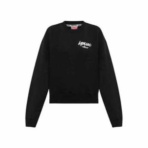 겐조 푸츄라 플라워 오버 맨투맨 블랙 여성 FF6 2SW450 4MB 99J