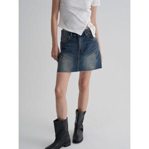 (355825LPGP) [에잇세컨즈] 데님 스커트 팬츠  블루