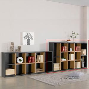 [착불배송 상세확인] H696 3단 와이드 책장 2000 4colors