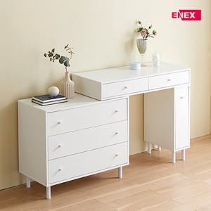 스위트 3단서랍 확장형 화장대 (넓이100~160cm)