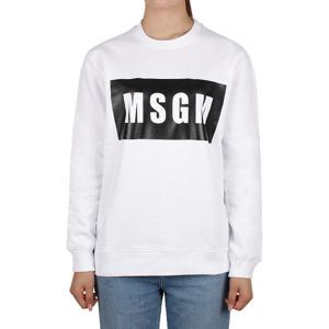 [MSGM] 박스로고 맨투맨 (2000MDM523 200001 01)