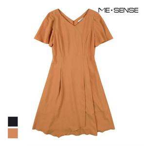 [미센스]MARIO브이넥 반팔 원피스_MB26OPM116A