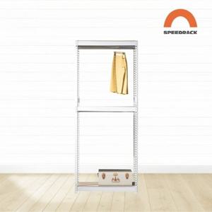 [스피드랙]스피드랙 행거 W700XD600XH1500X3단X행거봉1개 드레스