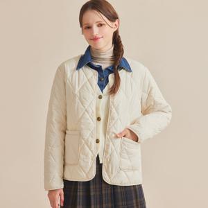 FOCUS  다이아 퀼팅 경량 패딩 점퍼 PBBF5W1JP1361