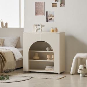 AD111 낮은 장식 선반수납장 800 1color