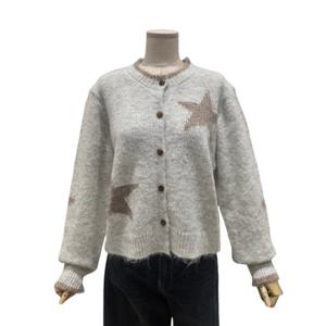 [에이지도르]스타 버튼 가디건(ALFIAUC260)