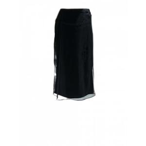 플라스틱아일랜드  벨벳 레이어드 스커트 (PR4WS062)