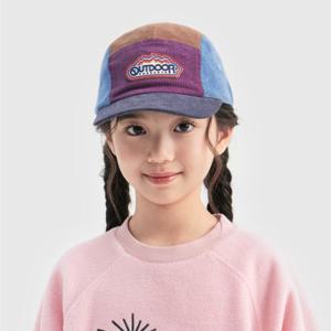 [아웃도어프로덕츠 키즈]컬러블록 코듀로이 캠프캡 (브라운) OD245AAC05_BRN