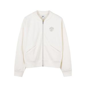 [폴햄]여성 피케 라운드 집업 가디건 PHE4TC2410