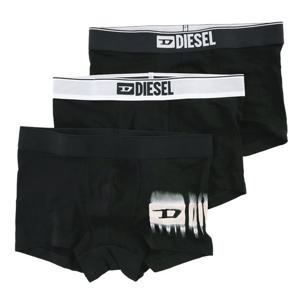 로고 웨이스트밴드 A19391 0LKCY E3784 디젤 박서 쇼츠 3팩 1세트 언더웨어 브리프 팬티