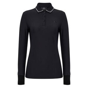 [와이드앵글]여성 CO 페미닌 폴로 티셔츠 Black(WWU25252Z1)