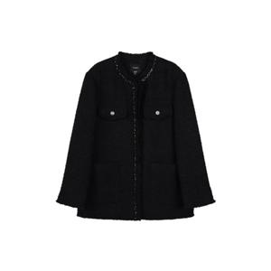 [LAP] 랩 수술장식 오버핏 트위드자켓 하객룩 (AR4WJA65)