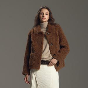 리오벨 25FW 호주산 프리미엄 양모 100% 하프코트