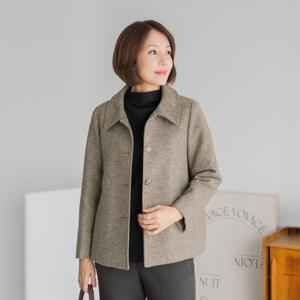 엄마옷 마담4060 슬린카라누빔자켓 중년여성 데일리 -ZJK2511012-