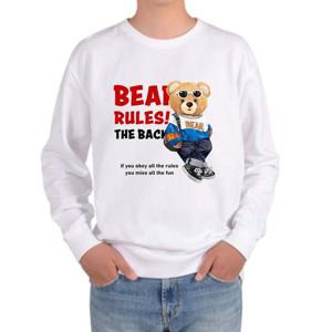 맨투맨 테디베어 가방곰 아기곰 귀여운곰 커플베어