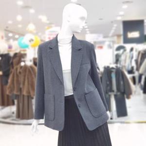 abfz sh06 심플 일자 안감누 빔 모직자켓 SLBHA1J06A