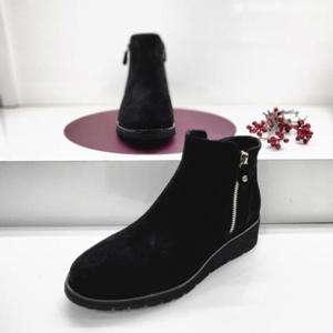 미셸BY탠디 sh06 여성 통굽 캐쥬얼앵클부츠 X25511